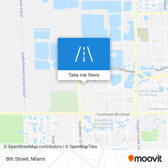 Mapa de 8th Street