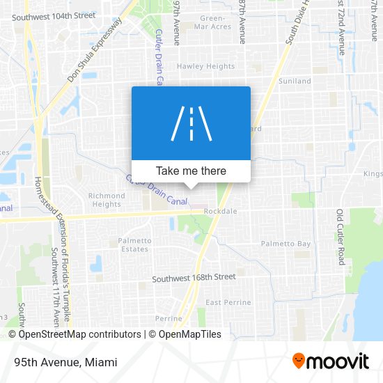 Mapa de 95th Avenue