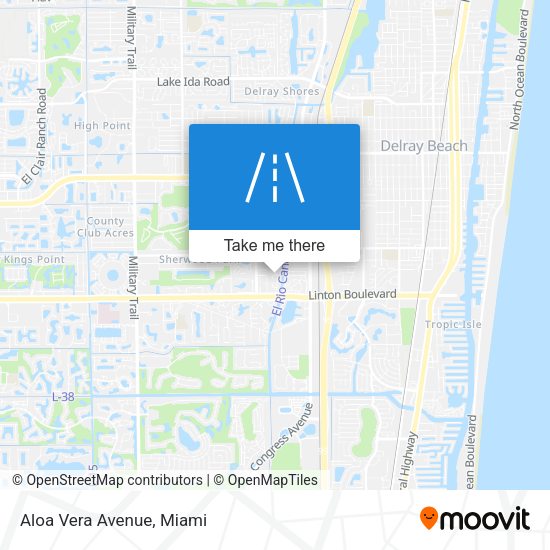 Mapa de Aloa Vera Avenue