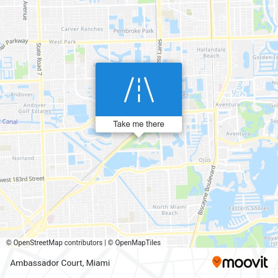 Mapa de Ambassador Court