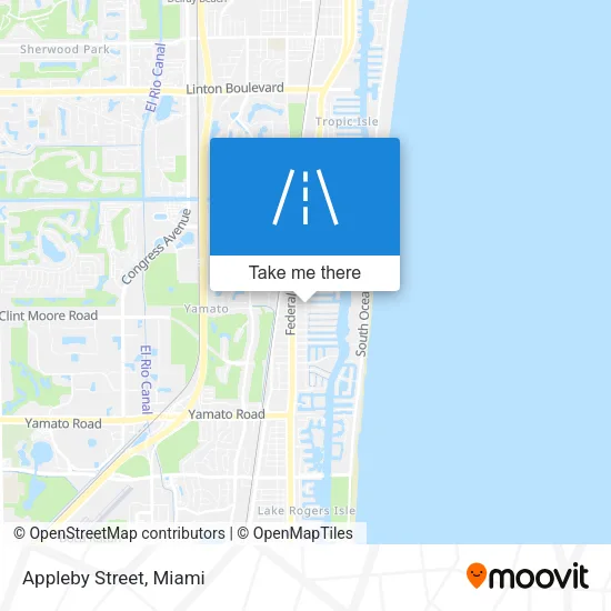 Appleby Street map