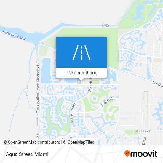 Aqua Street map