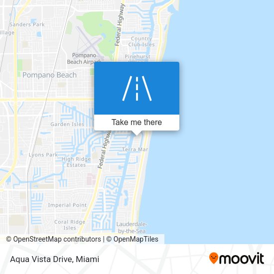 Mapa de Aqua Vista Drive