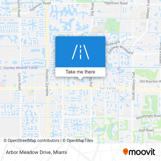 Mapa de Arbor Meadow Drive