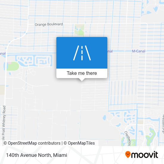 Mapa de 140th Avenue North