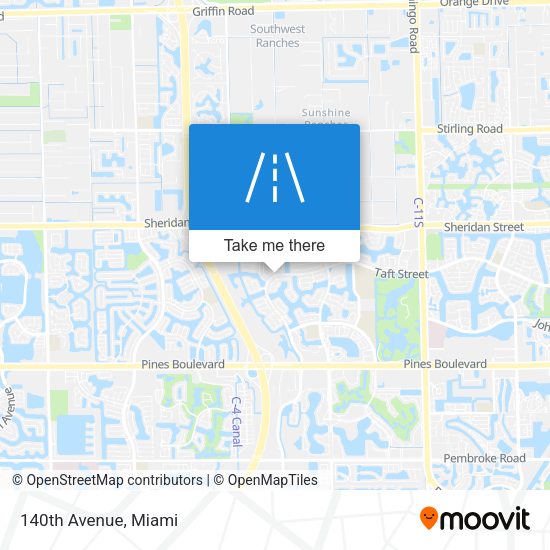 Mapa de 140th Avenue