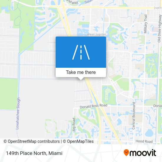 Mapa de 149th Place North