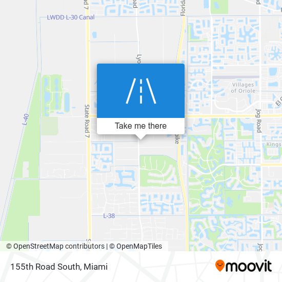 Mapa de 155th Road South