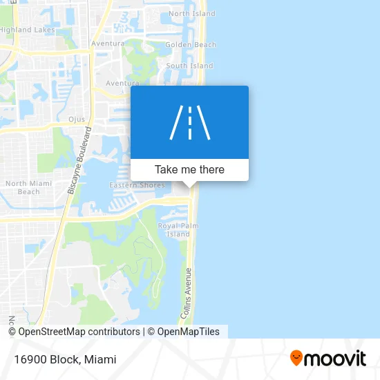 16900 Block map