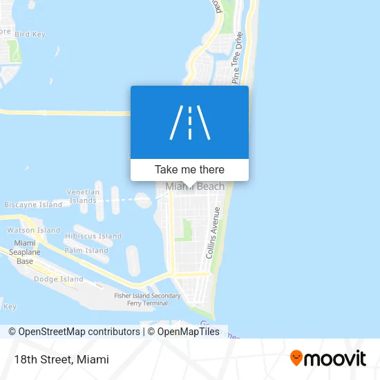 18th Street map