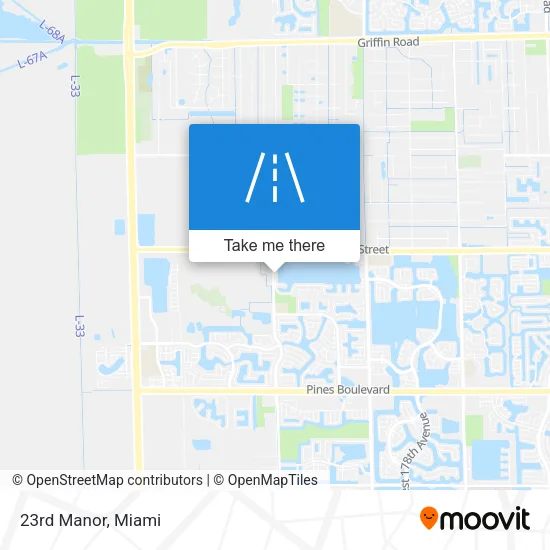 23rd Manor map