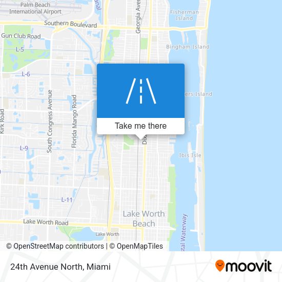 Mapa de 24th Avenue North