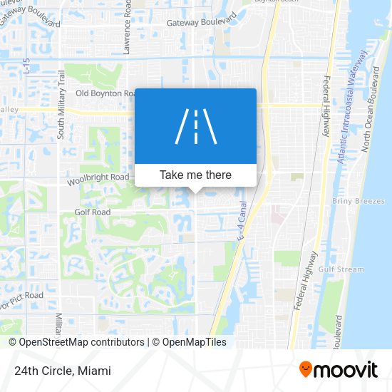Mapa de 24th Circle