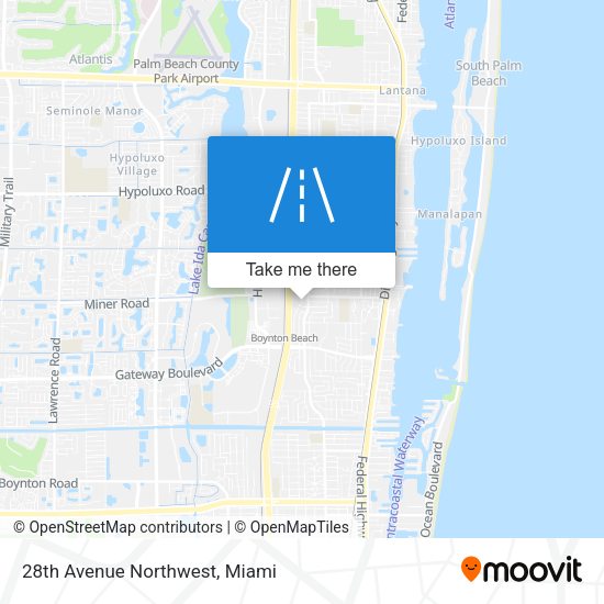 Mapa de 28th Avenue Northwest