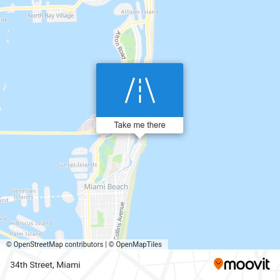 Mapa de 34th Street