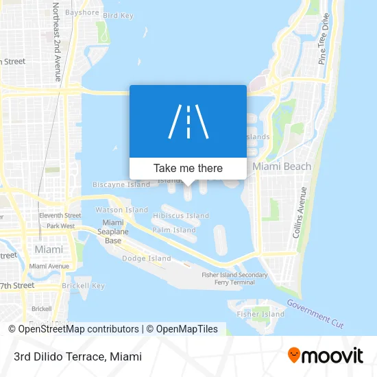 3rd Dilido Terrace map