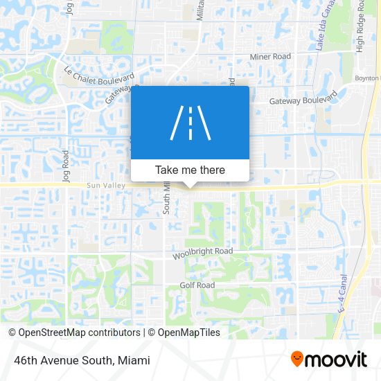 46th Avenue South map