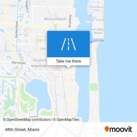 Mapa de 48th Street