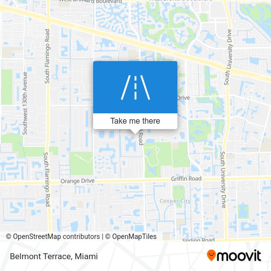 Mapa de Belmont Terrace