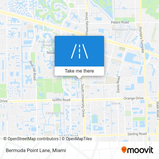 Bermuda Point Lane map