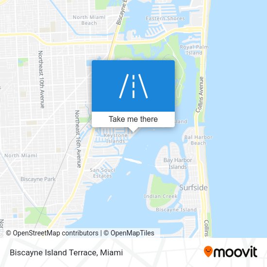 Mapa de Biscayne Island Terrace