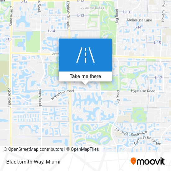 Mapa de Blacksmith Way