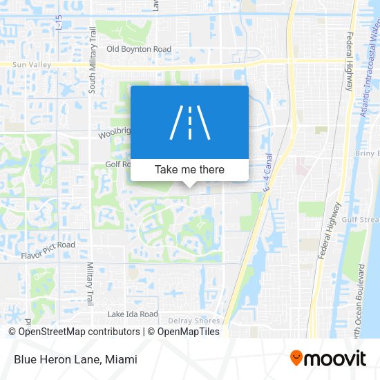 Mapa de Blue Heron Lane