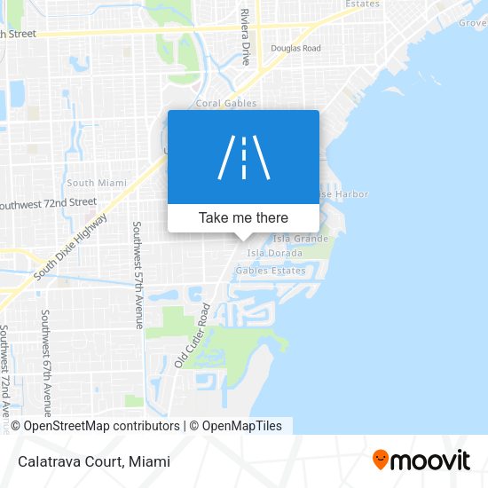 Mapa de Calatrava Court