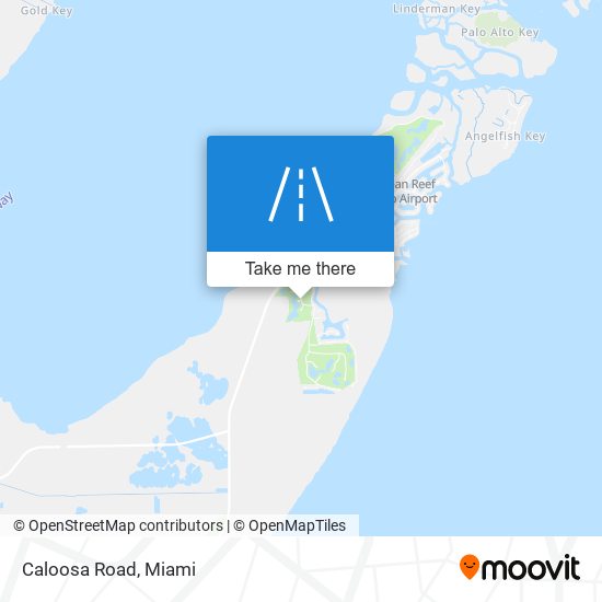 Caloosa Road map