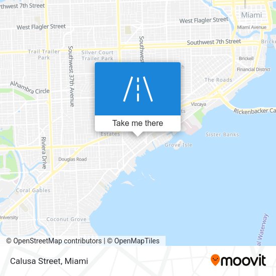 Mapa de Calusa Street