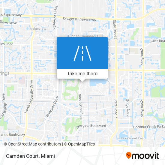 Camden Court map