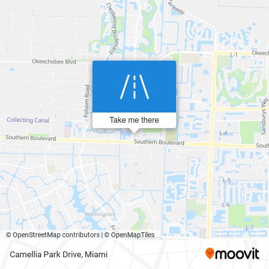 Camellia Park Drive map