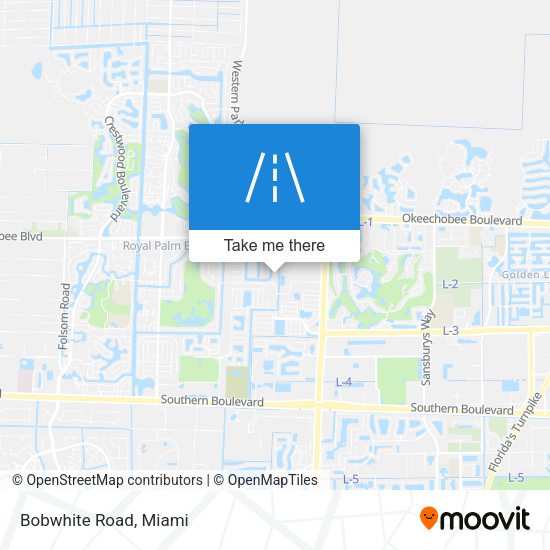 Mapa de Bobwhite Road