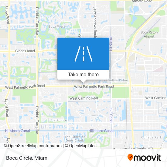 Boca Circle map