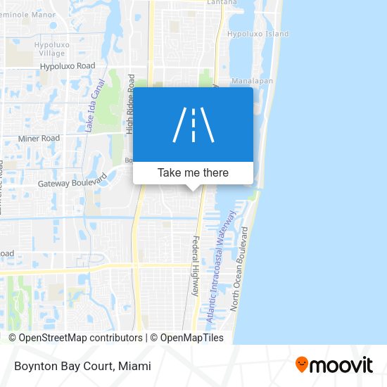 Mapa de Boynton Bay Court