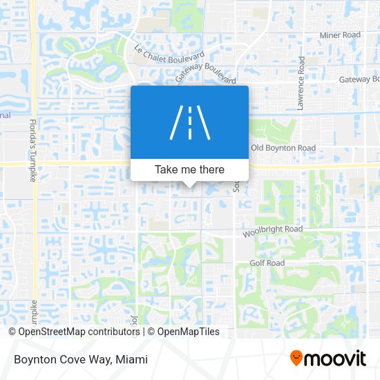 Mapa de Boynton Cove Way