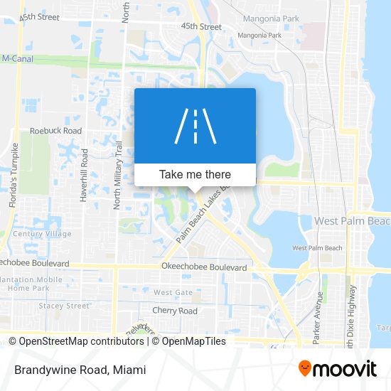 Mapa de Brandywine Road
