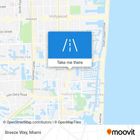 Breeze Way map