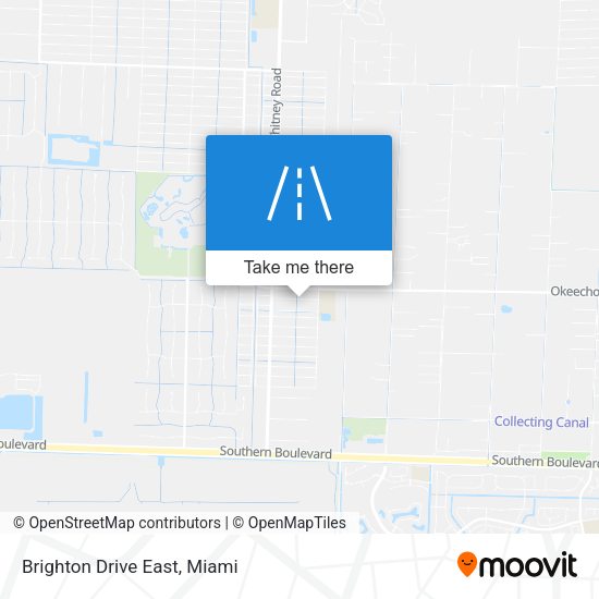 Mapa de Brighton Drive East