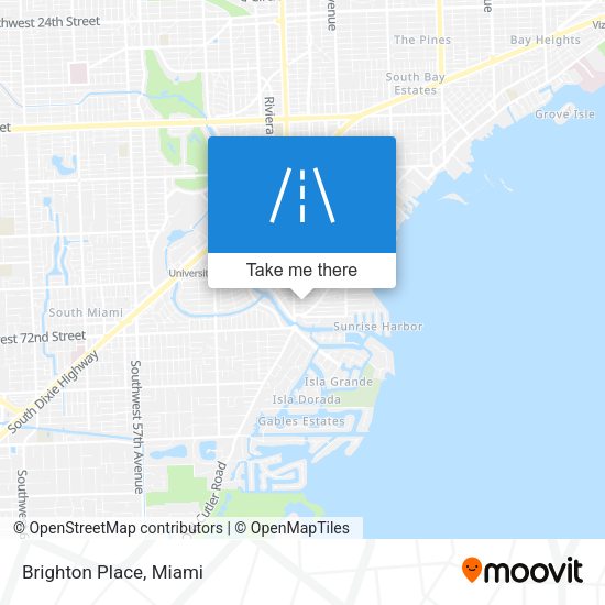 Mapa de Brighton Place