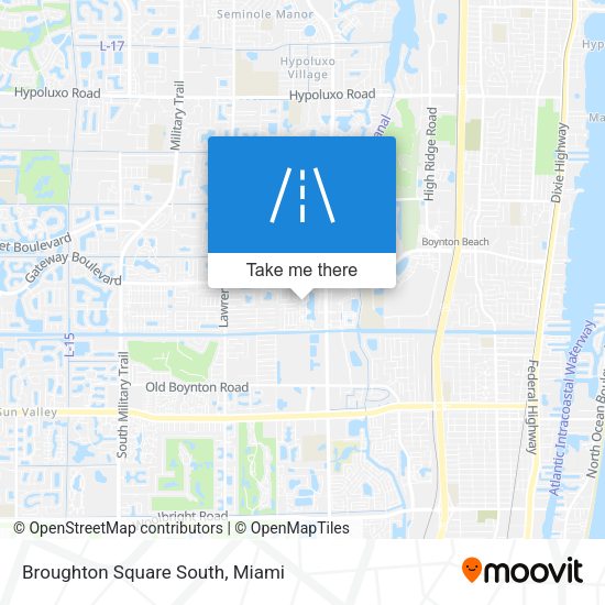 Broughton Square South map