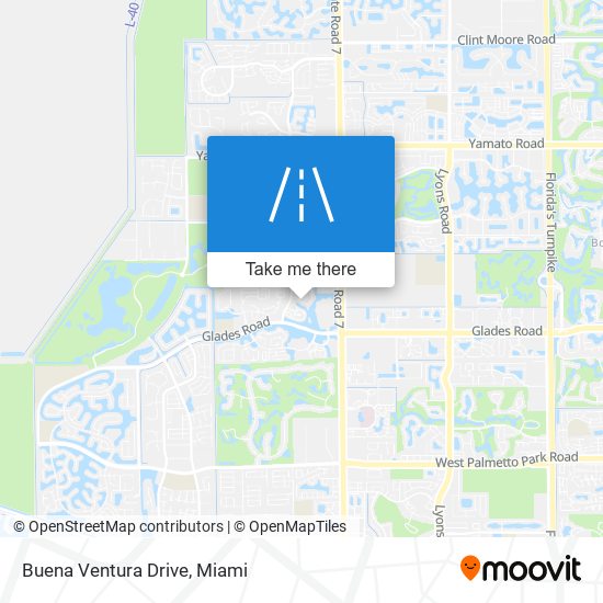 Buena Ventura Drive map