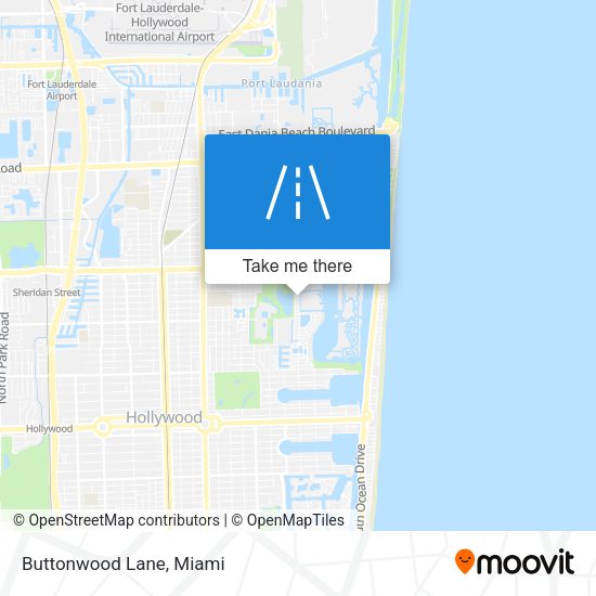 Buttonwood Lane map