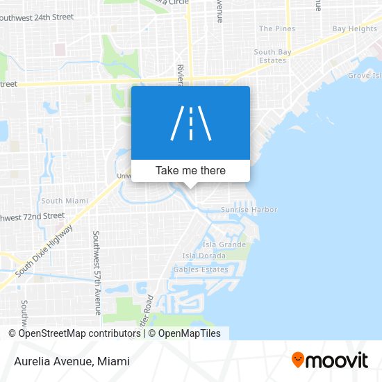 Mapa de Aurelia Avenue