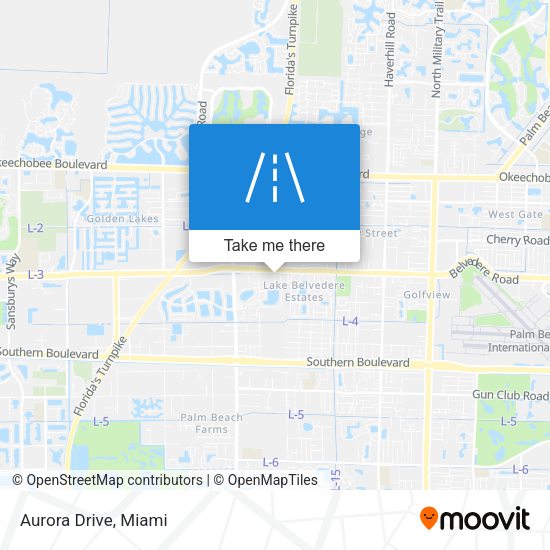 Mapa de Aurora Drive