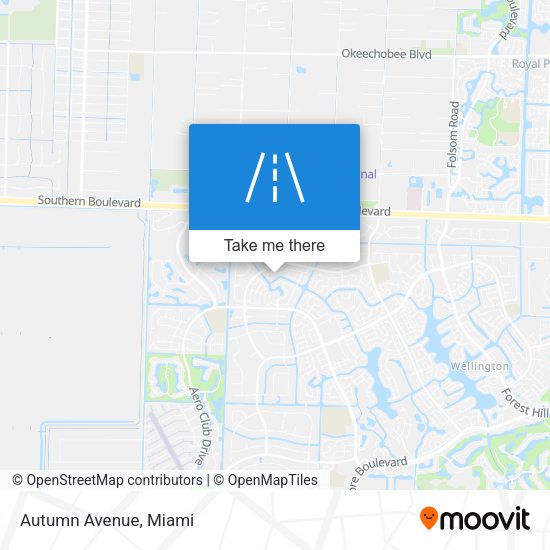 Mapa de Autumn Avenue