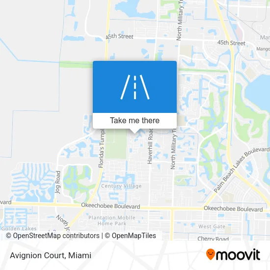 Avignion Court map