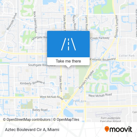 Mapa de Aztec Boulevard Cir A
