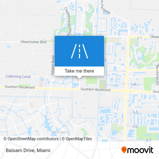 Mapa de Balsam Drive