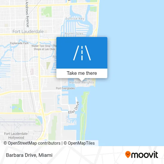 Barbara Drive map